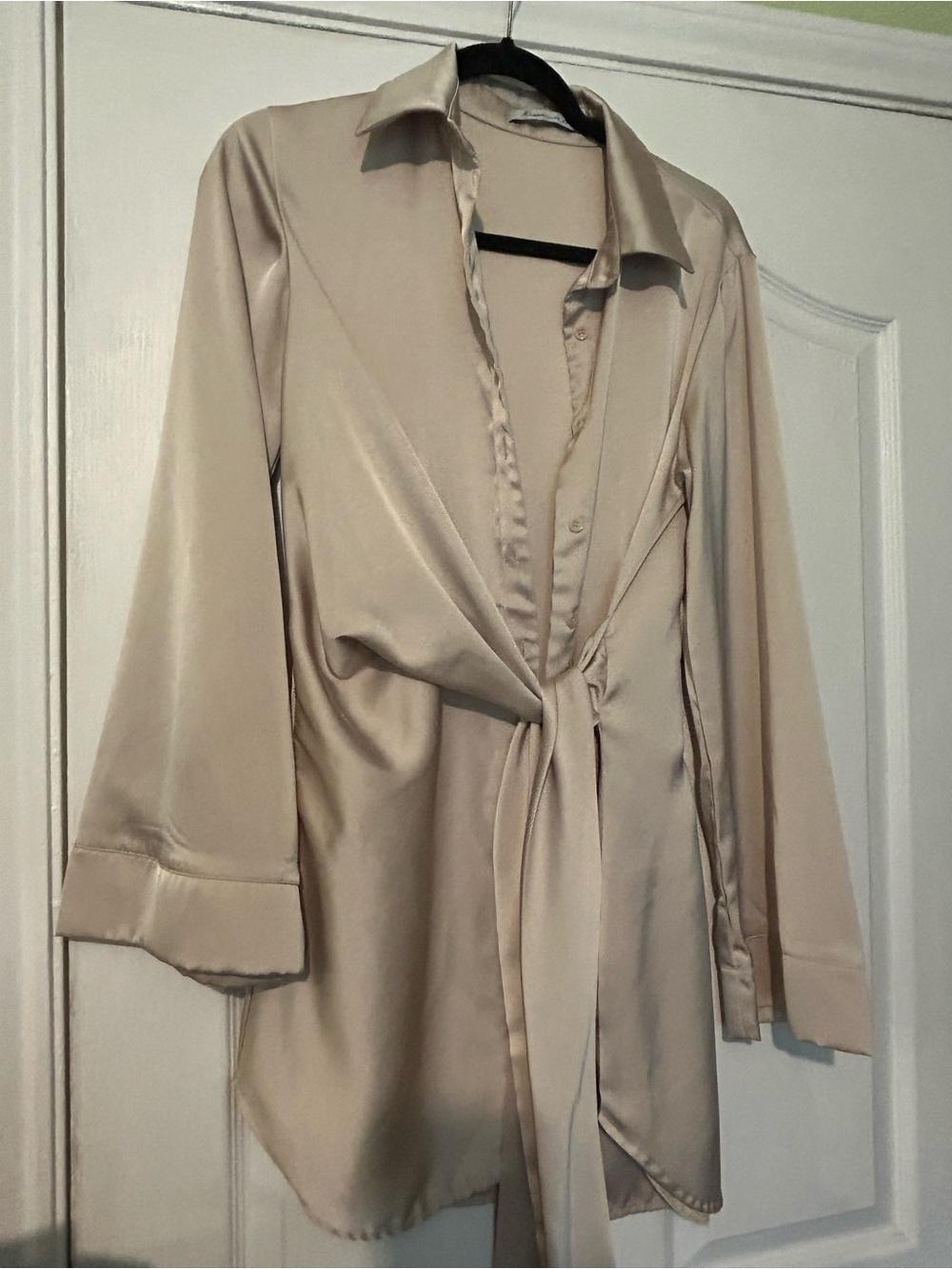 AEL Deep V Sleeve Dress